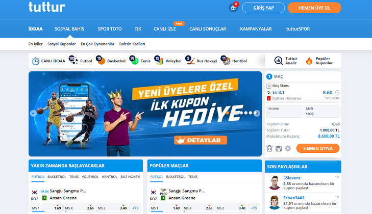 Türkiye'deki En Önemli Bahis Siteleri
